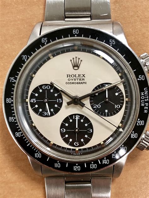 rolex daytona paul newman panda dial|paul newman rolex.